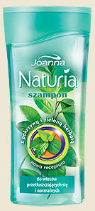 Naturia - szampon z pokrzywą i zieloną herbatą do włosów przetłuszczających się i normalnych