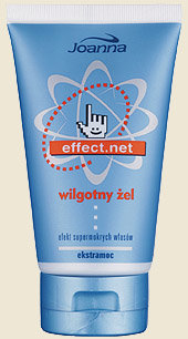Effect.net - Wilgotny żel - Efekt mokrych włosów