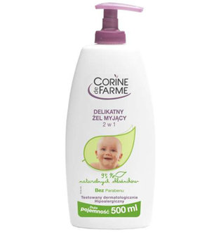 Corine de Farme - delikatny żel myjący 2w1 dla dzieci i niemowląt