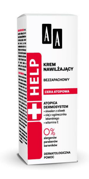 AA, Help Cera Atopowa, Krem nawilżający bezzapachowy