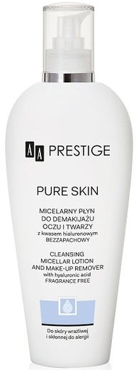 Płyn micelarny do demakijażu twarzy i oczu AA Prestige Pure Skin 200 ml - cena: ok. 32 zł