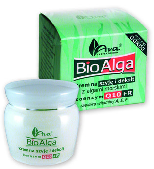 BioAlga - Krem na szyję i dekolt z witaminami A, E, F