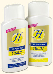 H-Pantoten szampon i odżywka 2 w 1 do włosów normalnych i przetłuszczających się