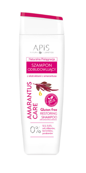 Apis, Amarantus Care, Odbudowujący szampon z ekstraktami z amarantusa