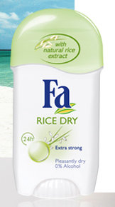 Rice dry - Dezodorant antyperspiracyjny w sztyfcie