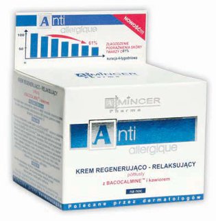 Anti Allergique Bacocalmine - Krem regenerująco-relaksujący, półtłusty na noc