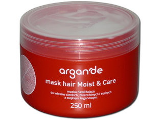 Argan'de - maska nawilżająca do włosów cienkich, zniszczonych i suchych z olejkiem arganowym
