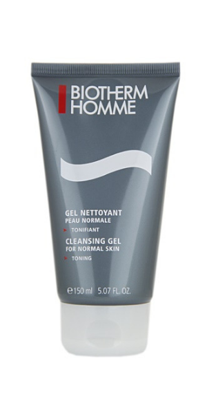 Biotherm, Homme, Cleansing Gel for Normal Skin (tonujący żel do oczyszczania)