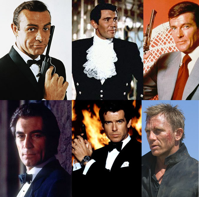 W postać znanego na całym świecie agenta wcielało się do tej pory 6 aktorów. Która z kreacji najbardziej przypadła Wam do gustu?
