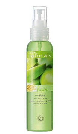 Naturals - Fresh Apple & Oat Protein - Jabłko i owies - Odżywcza mgiełka do włosów normalnych