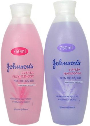 Johnson's - Czysta Harmonia - Płyn do kąpieli z ekstraktami roślinnymi