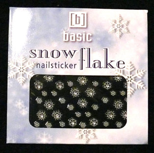 Basic - Snow flake nailsticker - naklejki na paznokcie