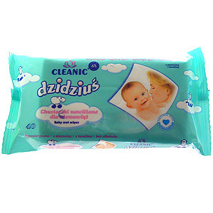 Cleanic - Dzidziuś Skin Balance - chusteczki nawilżające dla niemowląt