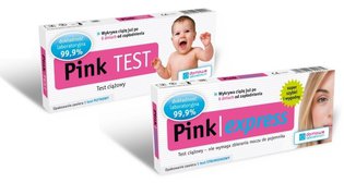 Pink Express - test ciążowy strumieniowy