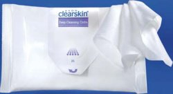 Clearskin - Deep Cleansing Cloths - Głęboko oczyszczające chusteczki do twarzy