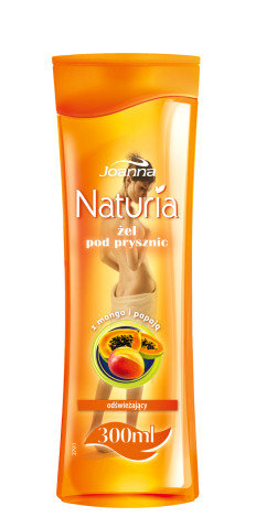Naturia - Żel pod prysznic z mango i papają