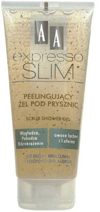 AA Expresso Slim - peelingujący żel pod prysznic