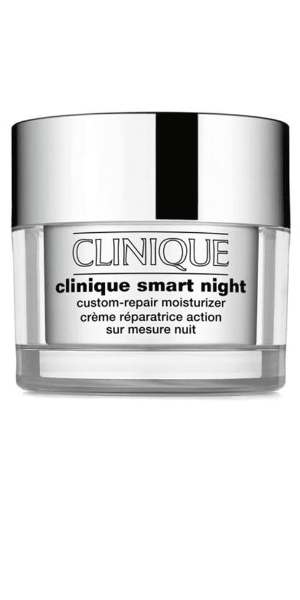 Clinique, Clinique Smart Night Custom-Repair Moisturizer (krem nawilżająco-naprawczy na noc do cery mieszanej w stronę suchej)