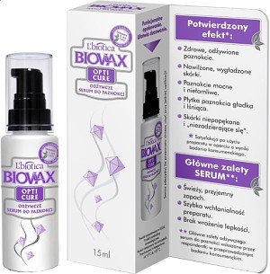 Biovax Opti Cure - odżywcze serum do paznokci