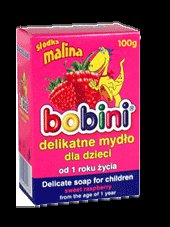 Bobini - Słodka malina - mydło dla dzieci