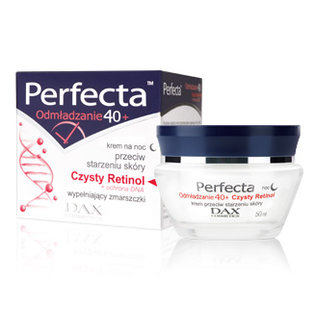 Perfecta Odmładzanie 40+ - Czysty Retinol - Krem na noc przeciw starzeniu skóry