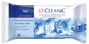 Cleanic Ice - Chusteczki odświeżające z efektem chłodzącym