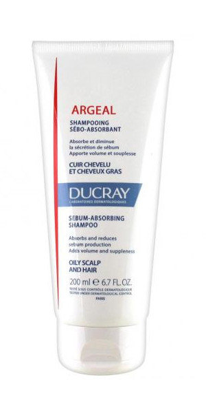 Ducray, Argeal (Szampon - krem na bazie glinki absorbujący nadmiar sebum)
