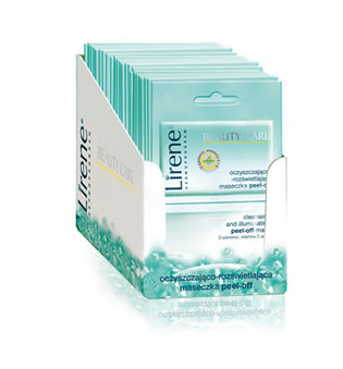 Lirene - Beauty Care - Oczyszczająco-rozświetlająca maseczka peel-off
