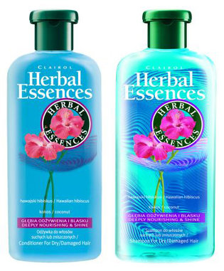 Herbal Essences - Hawajski hibiskus i kokos - Odżywka do włosów suchych lub zniszczonych