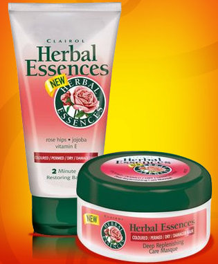 Herbal Essences - 2-minutowa maseczka regenerująca do włosów farbowanych lub zniszczonych