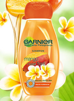 Naturalna Pielęgnacja - mango i kwiat tiare - szampon do włosów normalnych
