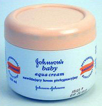 Johnson's baby - Aqua Cream - nawilżający krem pielęgacyjny