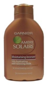 Ambre Solaire - samoopalające mleczko nawilżające do twarzy i ciała