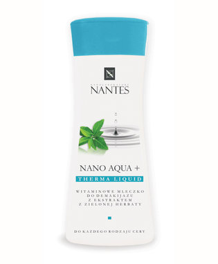 Nano Aqua+ Thermo Liquid  - Witaminowe mleczko do demakijażu z ekstraktem z zielonej herbaty