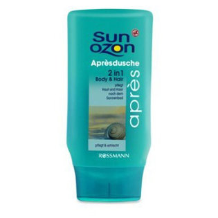 SunOzon - Apres - żel pod prysznic po opalaniu 2 w 1 do ciała i włosów