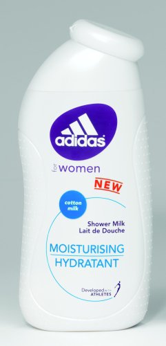 Adidas - moisturising shower milk with cotton milk