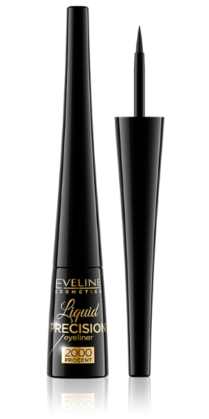 Eveline, Beauty Line, Liquid Precision Liner 2000 Procent (Eyeliner w płynie)
