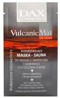 Vulcanic Mat - Rozgrzewająca maska-sauna do redukcji zmarszczek i głębokiego oczyszczania porów