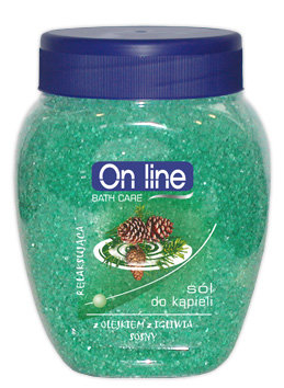 On Line - Sól do kąpieli z olejkiem z igliwia sosny