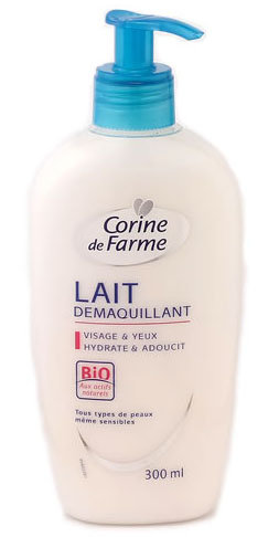 Corine de Farme - mleczko do demakijażu twarzy i oczu