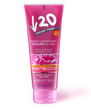 Under Twenty - Pink.Bloom - Idealnie wygładzający peeling do ciała
