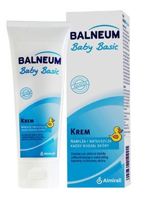 Balneum Baby Basic - krem nawilżający i natłuszczający do każdego rodzaju skóry