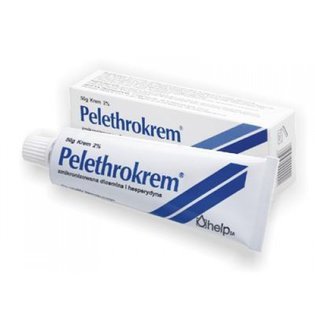 Pelethrokrem - krem na naczynka - zmikronizowana diosmina i hesperydyna