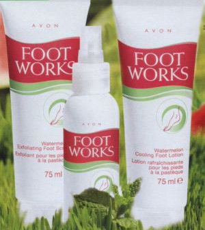Foot Works - chłodzący balsam do stóp z arbuzem