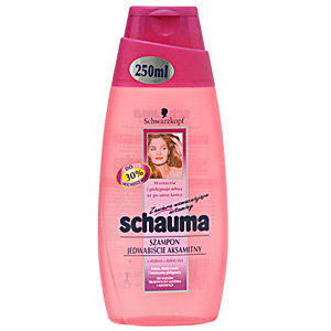 Schauma - Jedwabiście aksamitny szampon z olejkiem z dzikiej róży