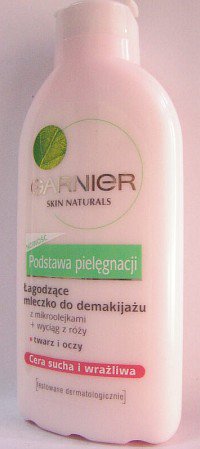 Skin Naturals - Łagodzące mleczko do demakijażu (cera sucha i wrażliwa)