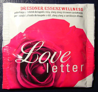 Wellness - Love Letter - pobudzająca kąpiel z różą i ylang-ylang