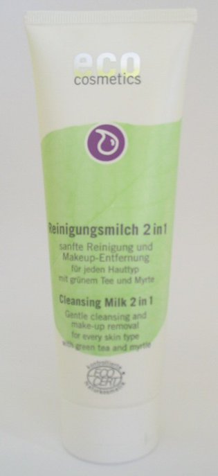 Ekologiczne mleczko oczyszczające do twarzy 2w1