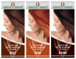 Naturalna farba i odżywka koloryzująca do włosów