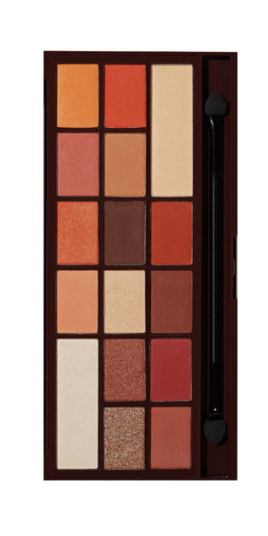 I Heart Makeup, Orange Chocolate, Eyeshadow Palette (paleta 16 cieni do oczu)